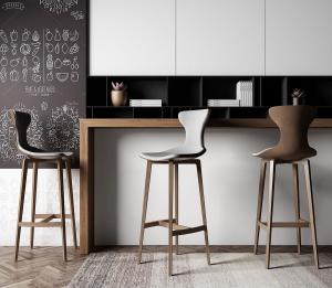 北欧吧台椅、吧凳组合