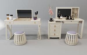 简欧实木梳妆台