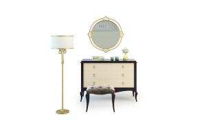 简欧梳妆台、坐凳组合