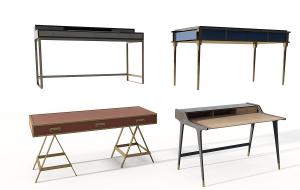 现代书桌椅写字台