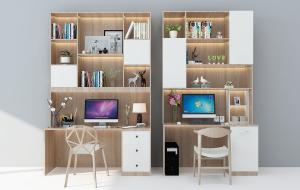 现代电脑书桌椅组合