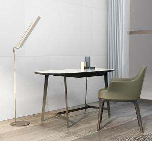 现代书桌椅、落地灯组合3d模型 现代书桌椅、落地灯组合