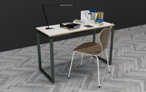 现代简约书桌椅组合3d模型 现代简约书桌椅组合