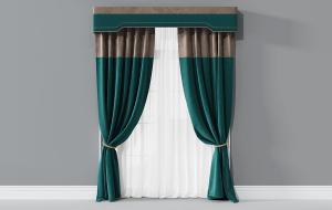 新古典套色窗帘