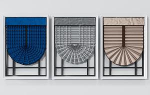 现代罗马帘、卷帘、窗框3d模型 现代罗马帘、卷帘、窗框