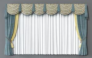 欧式田园花卉窗帘