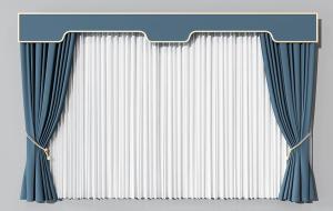 新中式窗帘、纱帘