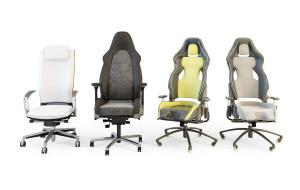 现代电竞游戏椅、转椅、办公椅组合