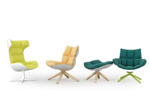 现代休闲椅、办公椅组合