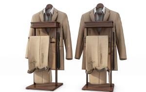 男士西服套装、衣服衣架3d模型 男士西服套装、衣服衣架