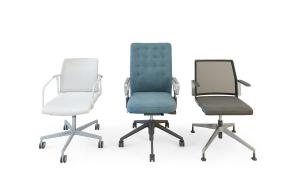 现代休闲椅、转椅、办公椅组合