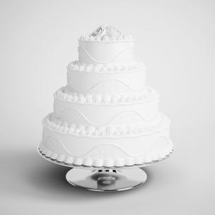 玫瑰花千层蛋糕