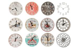 工业风个性钟表装饰挂件