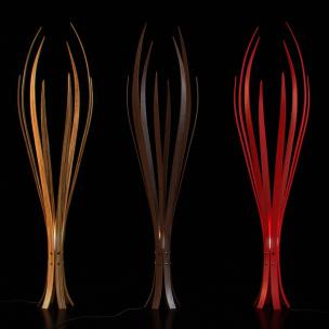 长条花叶状艺术编织灯