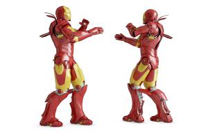 现代玩具钢铁侠、机器人