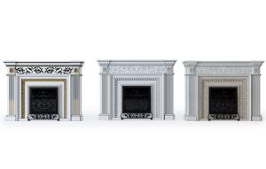 欧式古典石材雕花壁炉