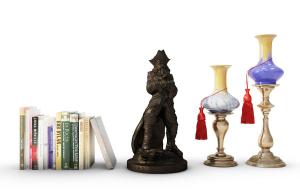 拿破仑人物雕塑、桌摆