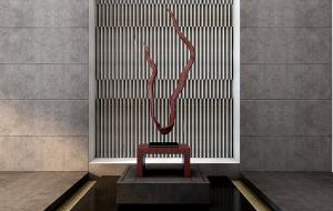 中式抽象景观雕塑