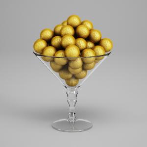 金黄的巧克力豆、生日派对聚会用品