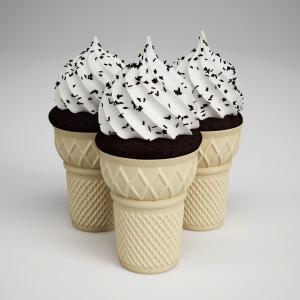 螺旋奶油冰激凌、派对聚会用品