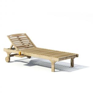 户外带轮、可折叠躺椅