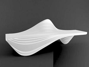 现代个性异形公共座椅