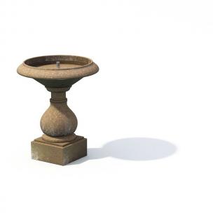 欧式圆形花岗岩石材喷泉