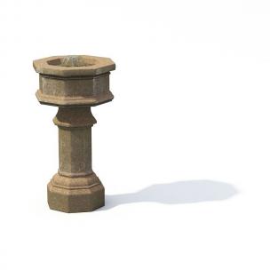欧式石柱喷泉