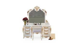 欧式雕花梳妆台