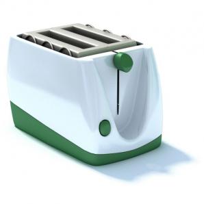 绿色点缀色吐司机