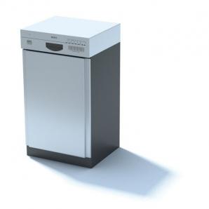 白色面板洗碗机