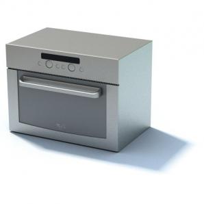 外观简洁微波炉