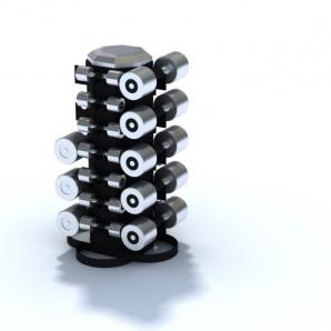 大小柱形哑铃、手铃 健身器材