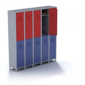 五柜门体育用品储物柜