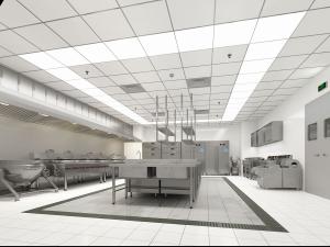 现代厨房后厨设备、商用烤箱、洗完洗菜池