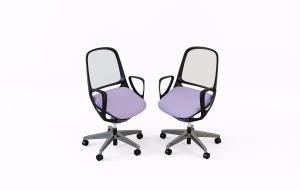 现代简约扶手办公休闲椅、转椅