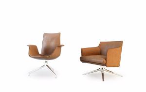 现代皮革休闲椅、办公椅