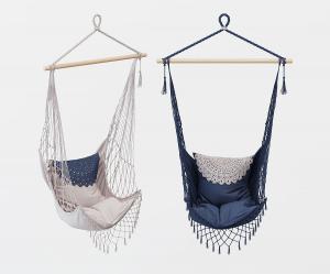 北欧户外布艺吊椅