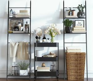 卫生间金属收纳架、卫浴用品、毛巾