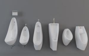 卫生间小便器、小便池组合