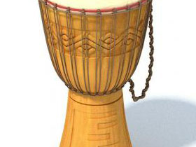 黄色的手鼓、羊皮鼓 非洲鼓