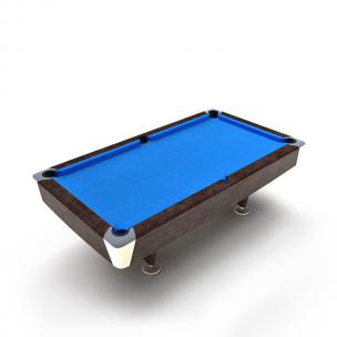 现代加粗边框台球桌