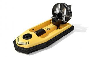 黄色气垫船