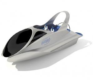 椭圆挡风玻璃快艇