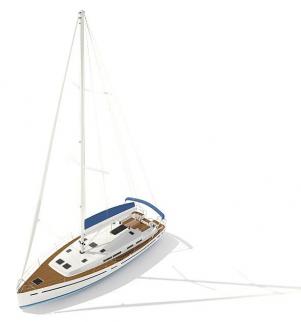 白色帆船架帆船