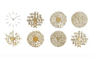 现代时尚铁艺钟表、挂钟挂件