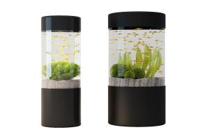 粗细两种圆柱形鱼缸