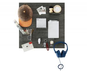 现代帽子、眼镜实木收纳展示挂件墙板