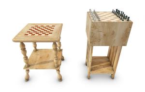 国际象棋、原木象棋盘桌