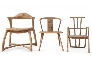 新中式实木椅子组合